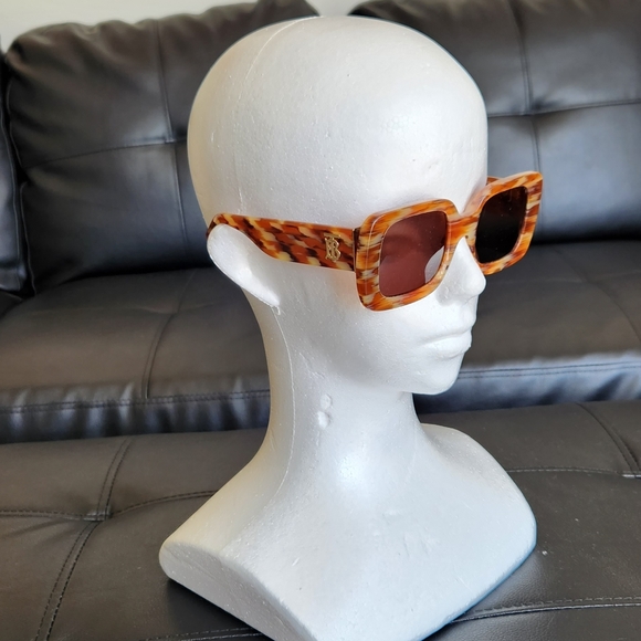 BURBERRY BE4327 DELILAH Brown Squared Frame Shape Wmns - Picture 5 of 8